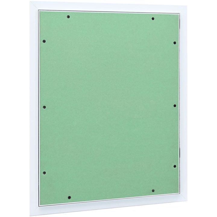 Accesspanel med aluminiumram och gips 500x600 mm vidaXL 650 x 550 x 12.5 mm – bild 3