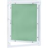 Accesspanel med aluminiumram och gips 500x600 mm vidaXL 650 x 550 x 12.5 mm – miniatyr 1
