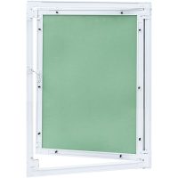 Accesspanel med aluminiumram och gips 500x600 mm vidaXL