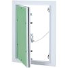 Accesspanel med aluminiumram och gipsskiva 200x300 mm vidaXL 350 x 250 x 12.5 mm – miniatyr 2