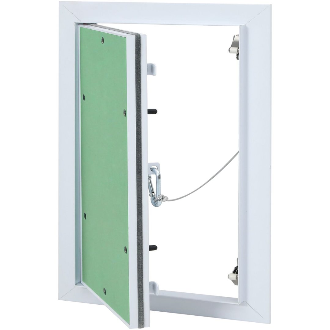 Accesspanel med aluminiumram och gipsskiva 200x300 mm vidaXL 350 x 250 x 12.5 mm – bild 2