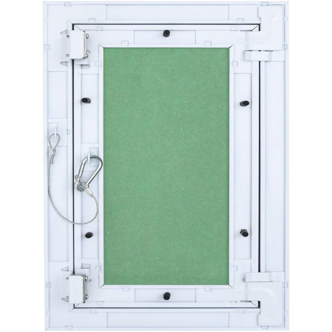 Accesspanel med aluminiumram och gipsskiva 200x300 mm vidaXL 350 x 250 x 12.5 mm – bild 4
