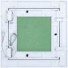 Accesspanel med aluminiumsram och gips 150x150 mm vidaXL 200 x 200 x 12.5 mm – miniatyr 4