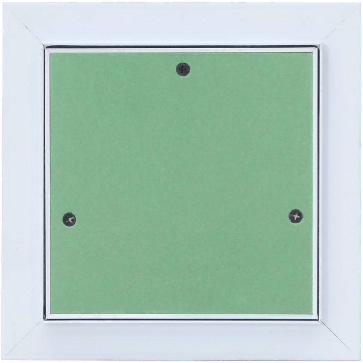 Accesspanel med aluminiumsram och gips 150x150 mm vidaXL 200 x 200 x 12.5 mm – bild 5