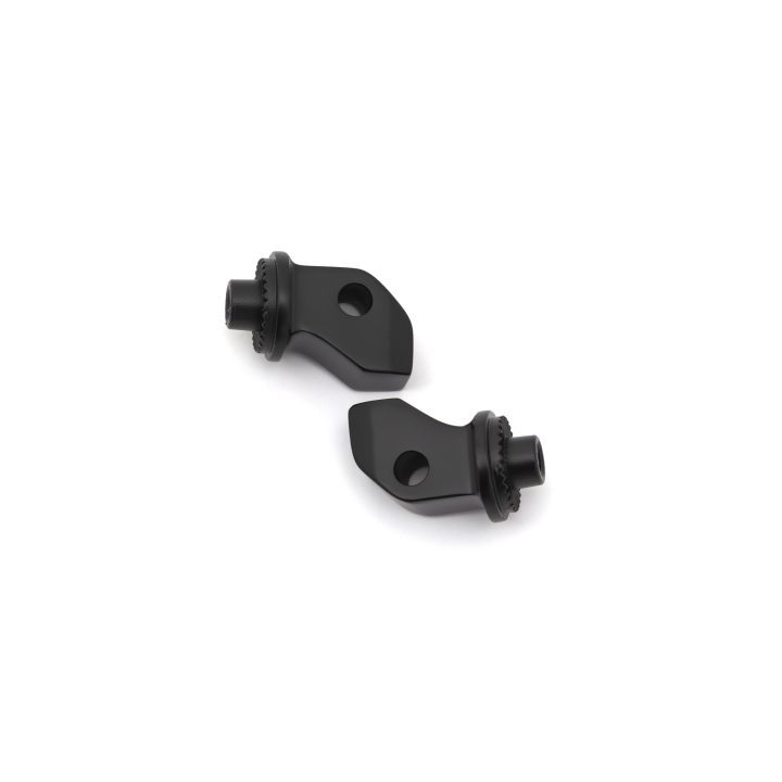 Adapter Fotpinne Splined Satin Svart KURYAKYN – bild 3