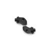 Adapter Fotpinne Splined Satin Svart KURYAKYN – miniatyr 1