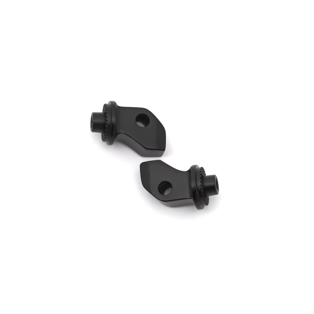 Adapter Fotpinne Splined Satin Svart KURYAKYN