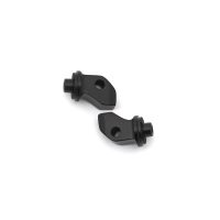 Adapter Fotpinne Splined Satin Svart KURYAKYN