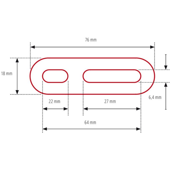 Adapter Kåpgel Svart (Par) HIGHSIDER – bild 5