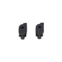 Adapter Splined Fotpinne Svart KURYAKYN