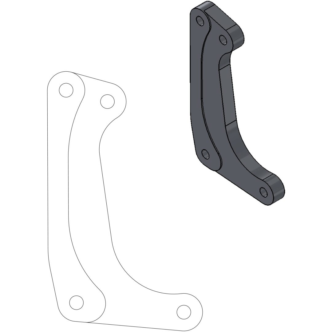Adapter Supermotard Racing MOTO-MASTER Adapter