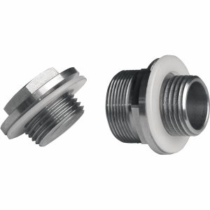 Adapterkit Bränsletank Rostfritt Stål Silver PINGEL