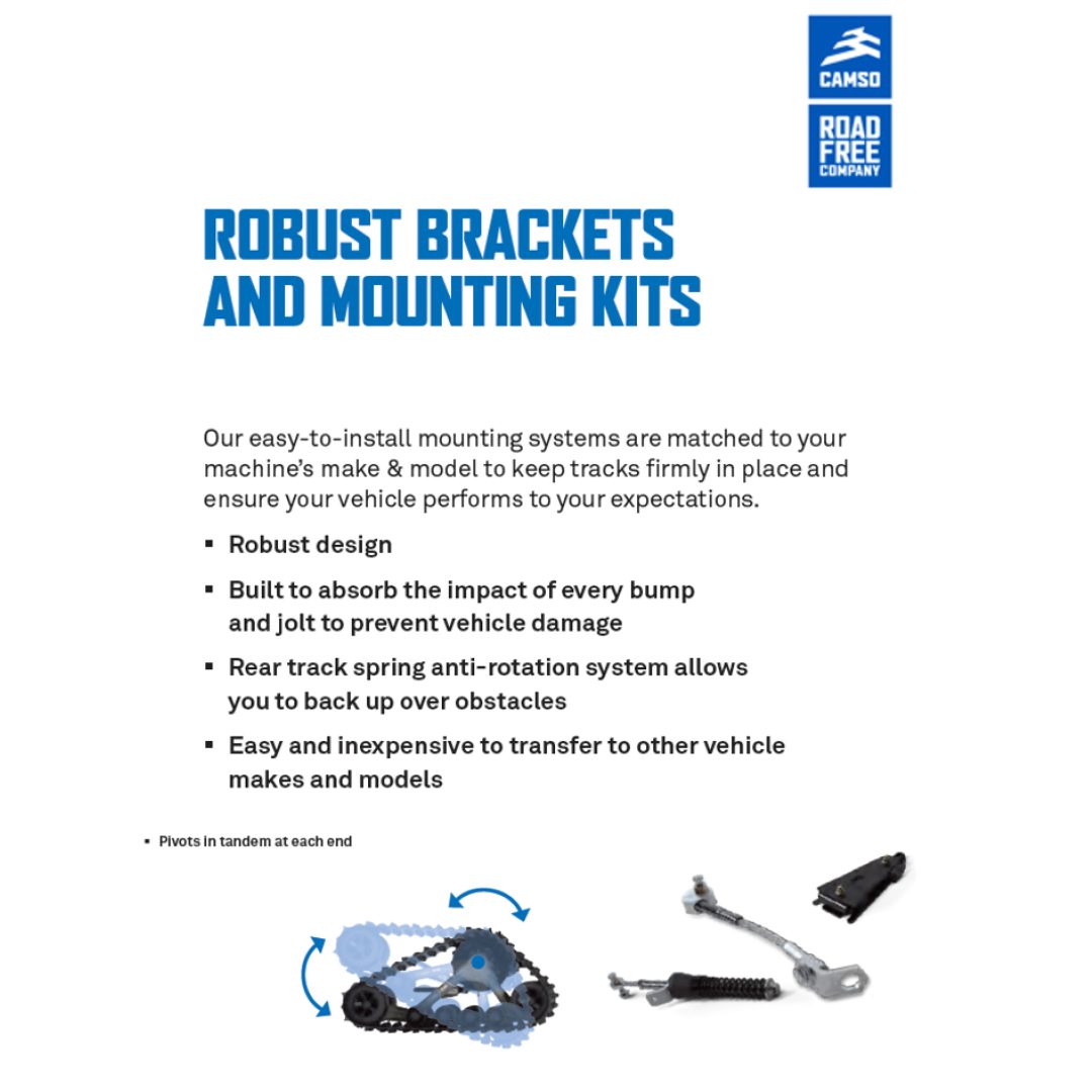 Adapterkit För Bandsystem UTV CAMSO - ATV