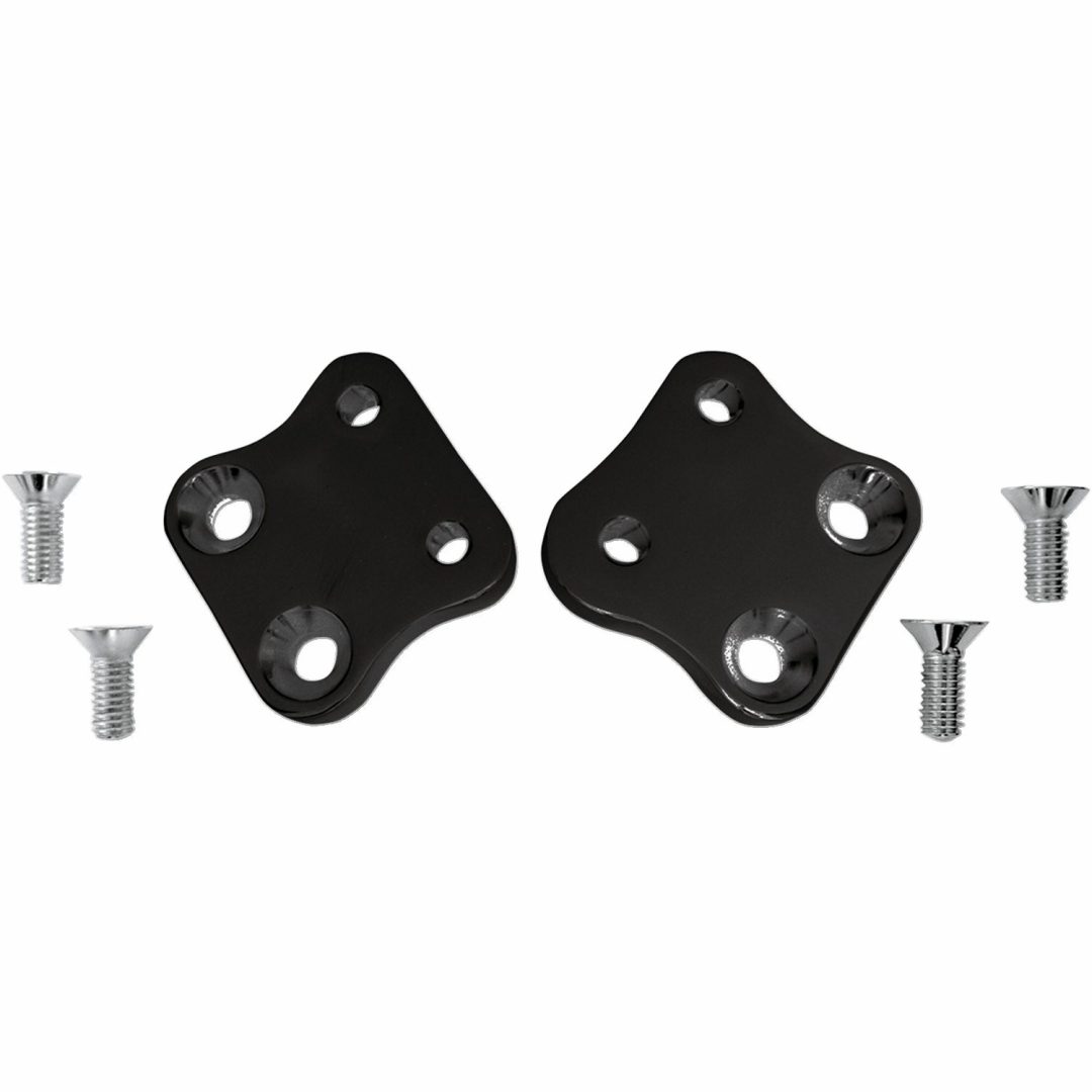 Adapterplatta Kick-back Svart/silver ACCUTRONIX