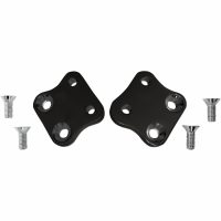 Adapterplatta Kick-back Svart/silver ACCUTRONIX
