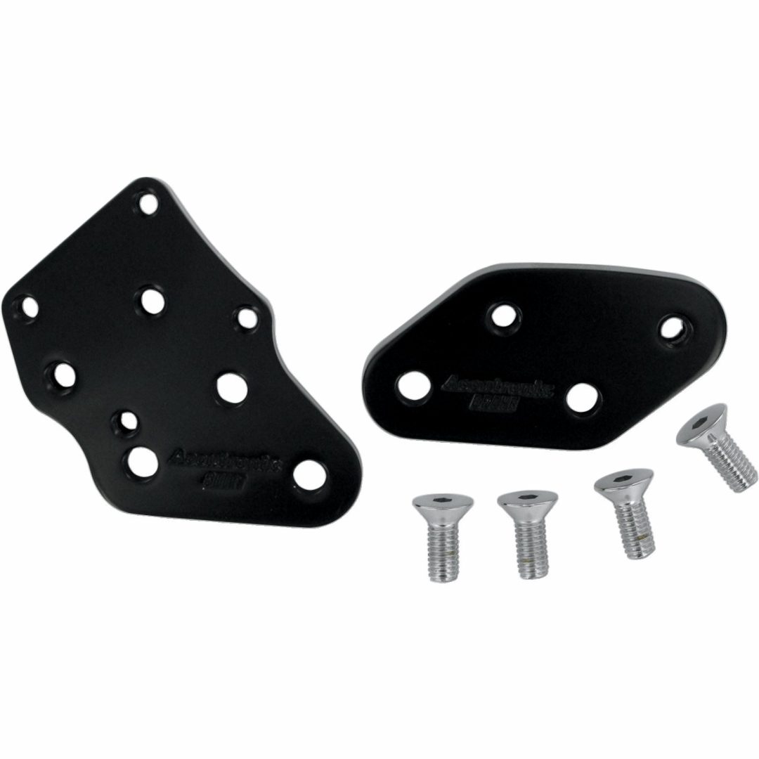 Adapterplatta Kick-back Svart/silver ACCUTRONIX