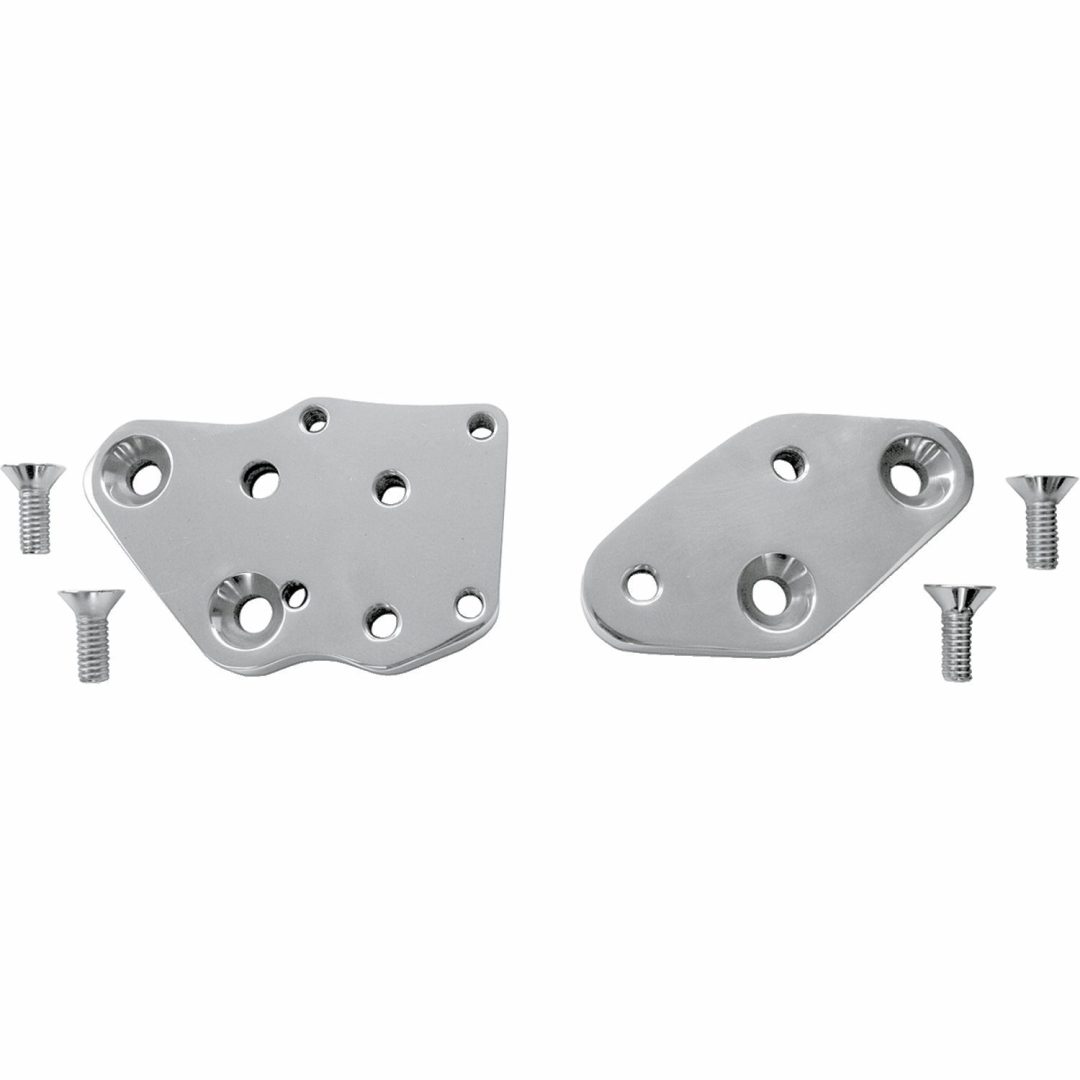 Adapterplattor Kick-Back Krom Polerad ACCUTRONIX