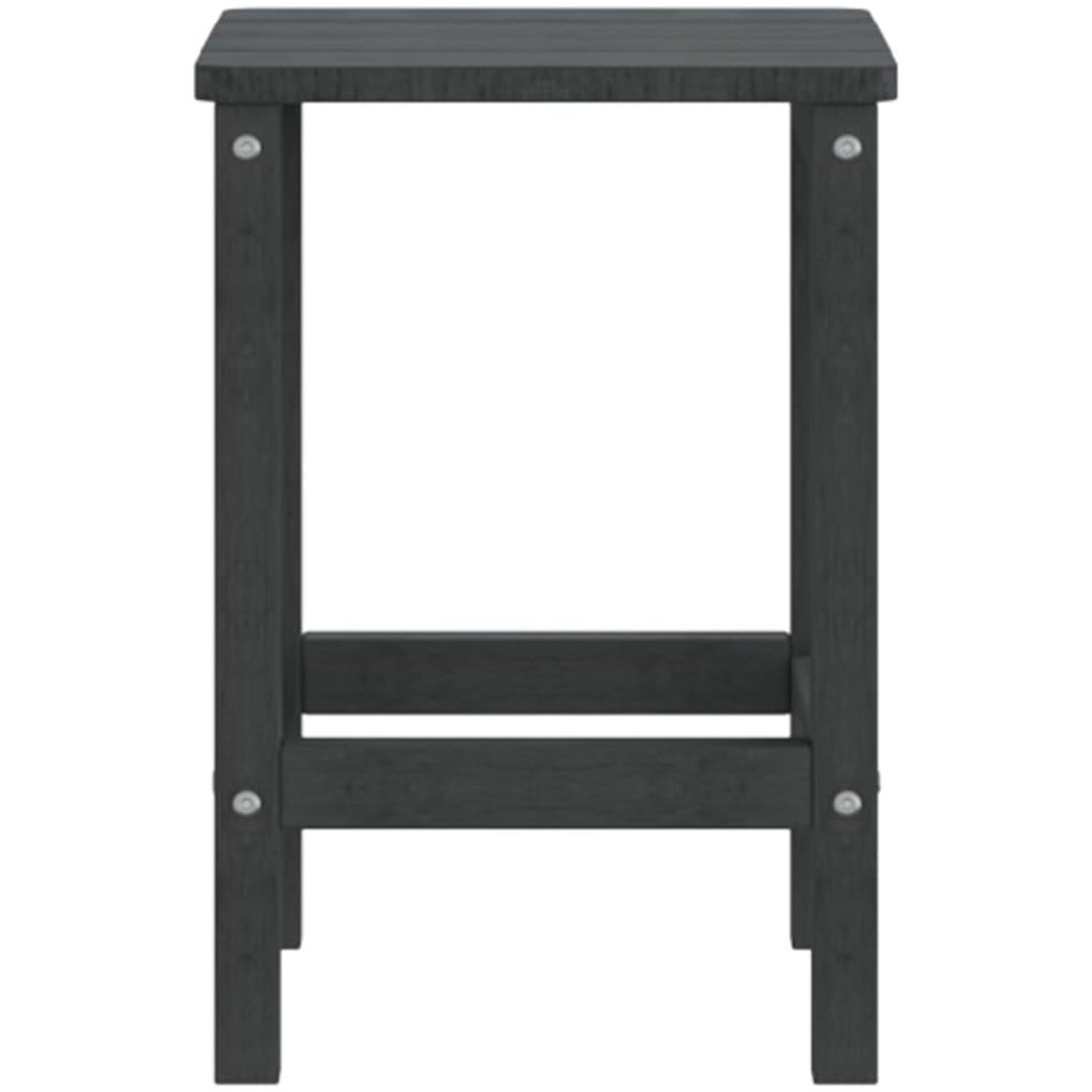 Adirondack bord antracit 38x38x46 cm HDPE vidaXL – bild 4