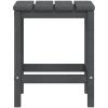 Adirondack bord antracit 38x38x46 cm HDPE vidaXL – miniatyr 5