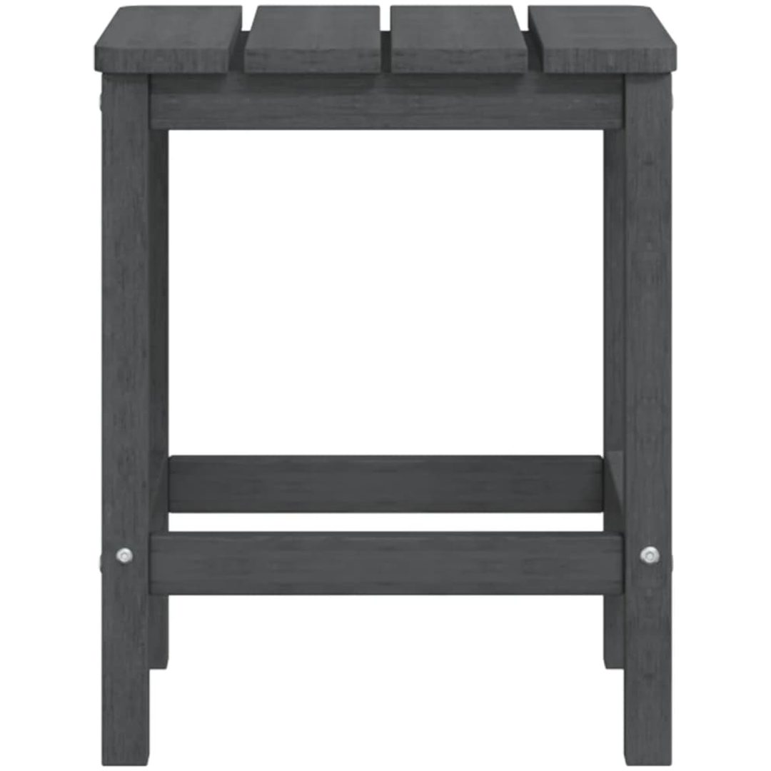 Adirondack bord antracit 38x38x46 cm HDPE vidaXL – bild 5