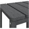 Adirondack bord antracit 38x38x46 cm HDPE vidaXL – miniatyr 6