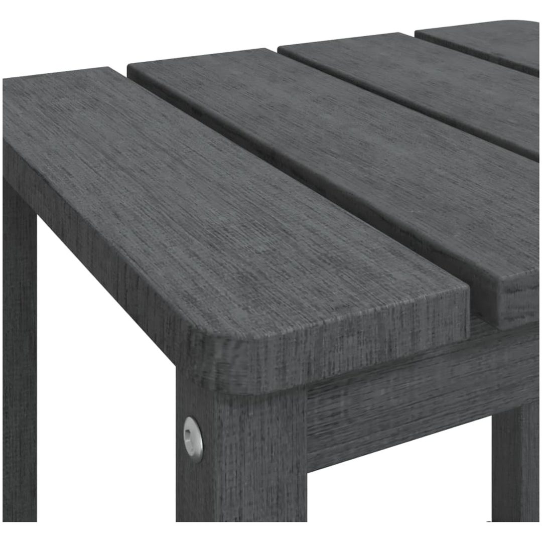 Adirondack bord antracit 38x38x46 cm HDPE vidaXL – bild 6