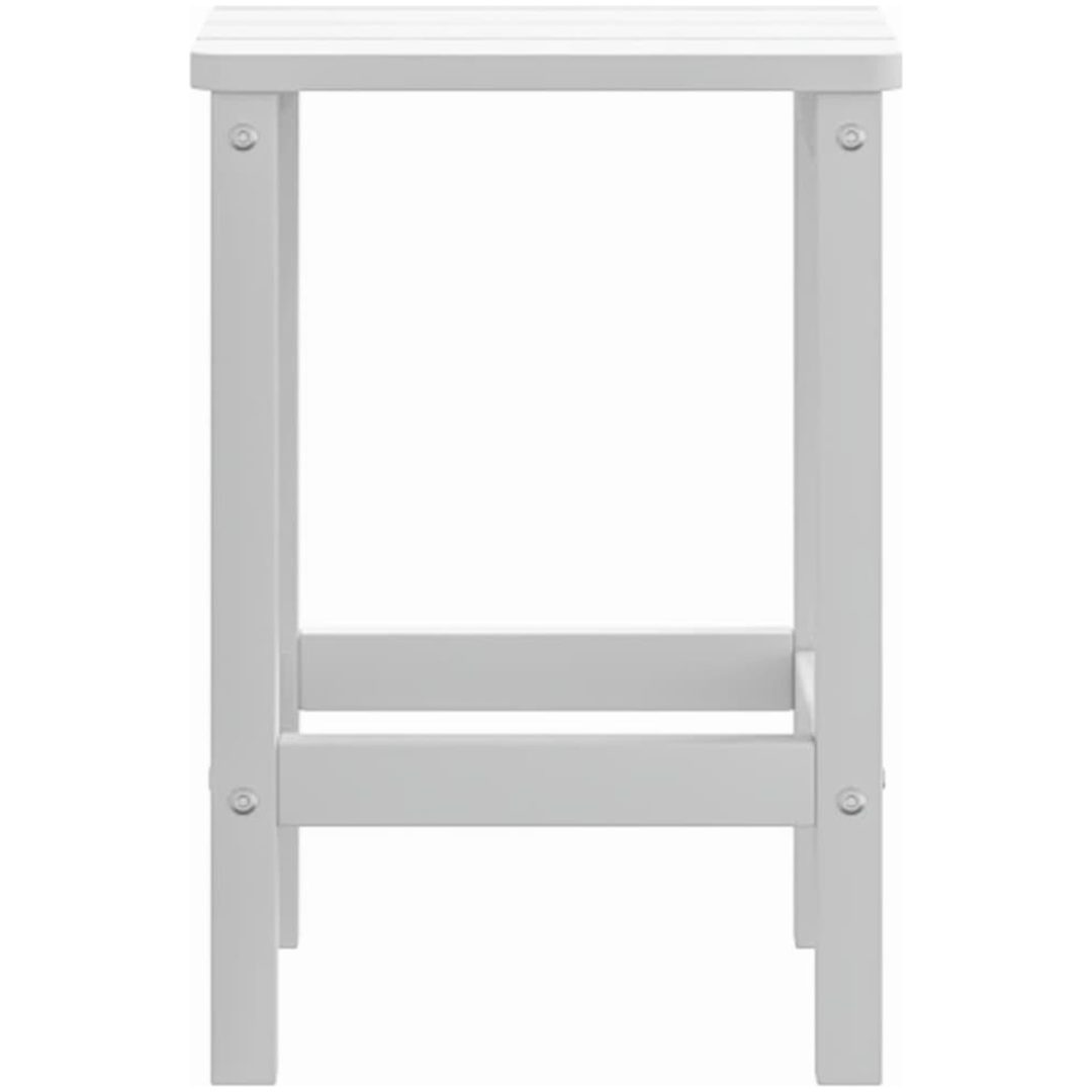 Adirondack bord vit 38x38x46 cm HDPE vidaXL – bild 4