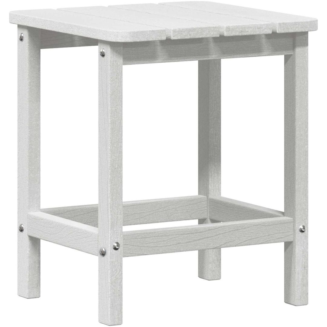 Adirondack sidobord Vit 38x38x45 cm HDPE vidaXL 38 x 38 x 46 cm – bild 2
