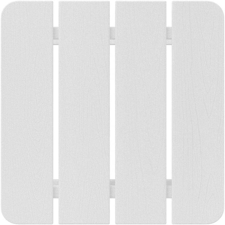 Adirondack sidobord Vit 38x38x45 cm HDPE vidaXL 38 x 38 x 46 cm – bild 11