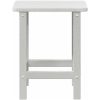 Adirondack sidobord Vit 38x38x45 cm HDPE vidaXL 38 x 38 x 46 cm – miniatyr 6
