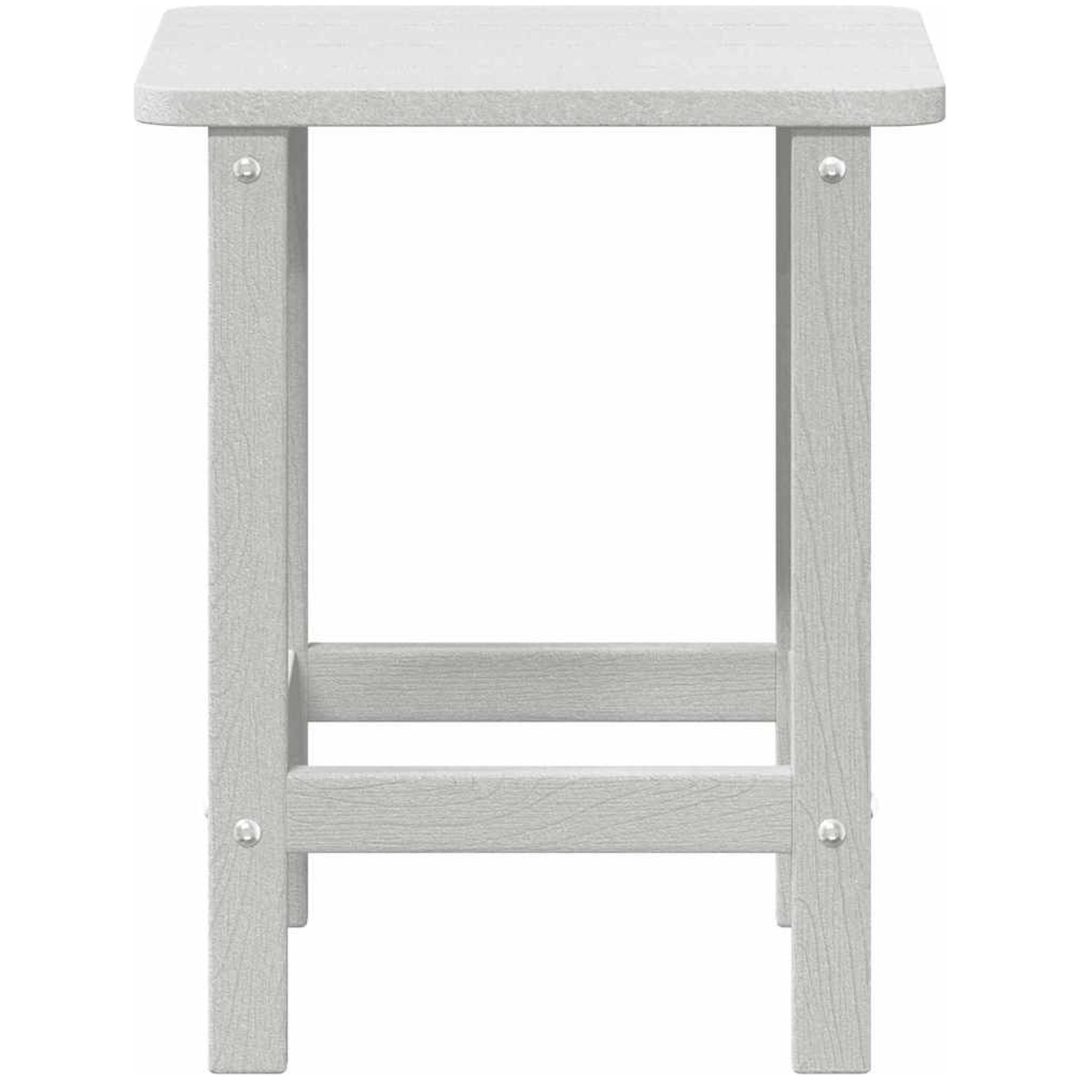 Adirondack sidobord Vit 38x38x45 cm HDPE vidaXL 38 x 38 x 46 cm – bild 6