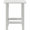 Adirondack sidobord Vit 38x38x45 cm HDPE vidaXL 38 x 38 x 46 cm – miniatyr 7
