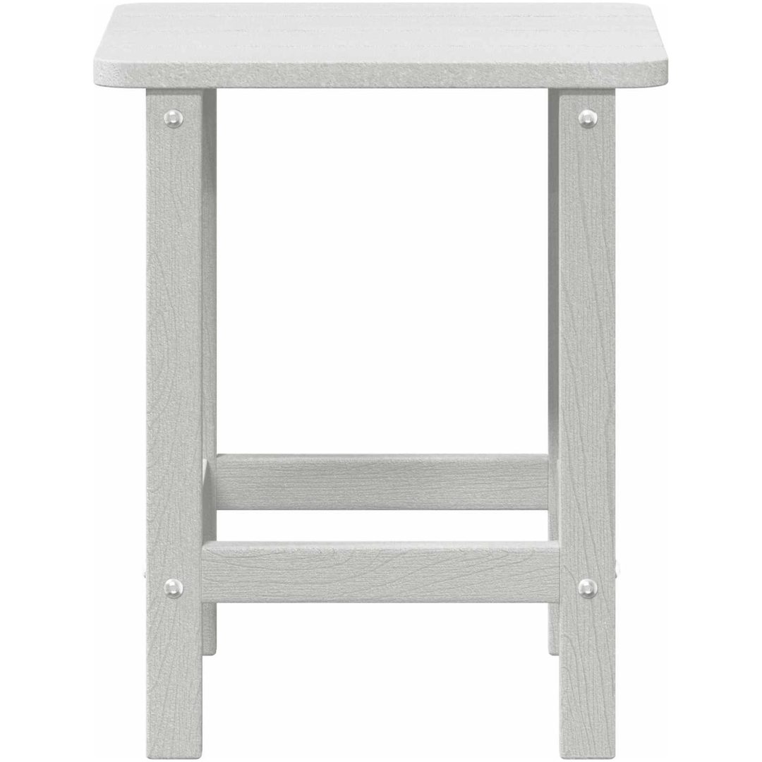 Adirondack sidobord Vit 38x38x45 cm HDPE vidaXL 38 x 38 x 46 cm – bild 7