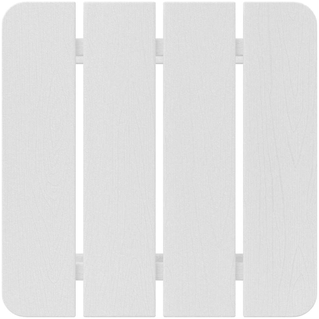 Adirondack sidobord Vit 38x38x45 cm HDPE vidaXL 38 x 38 x 46 cm – bild 8