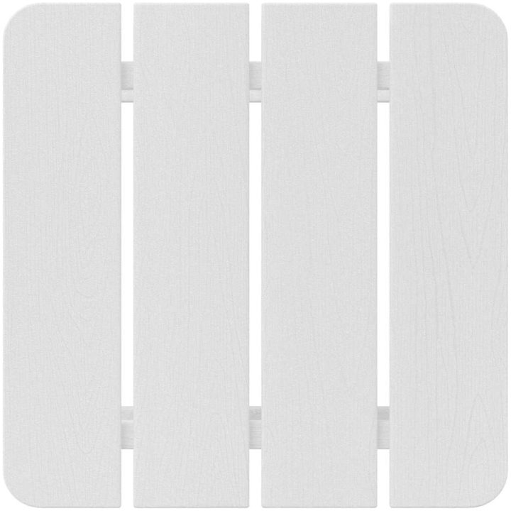 Adirondack sidobord Vit 38x38x45 cm HDPE vidaXL 38 x 38 x 46 cm – bild 8