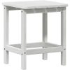 Adirondack sidobord Vit 38x38x45 cm HDPE vidaXL 38 x 38 x 46 cm – miniatyr 9