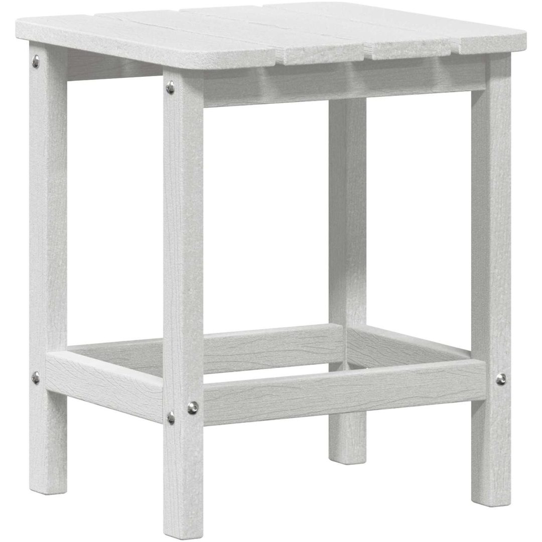 Adirondack sidobord Vit 38x38x45 cm HDPE vidaXL 38 x 38 x 46 cm – bild 9