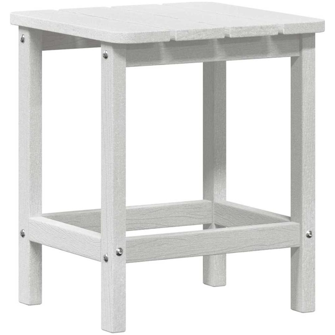 Adirondack sidobord Vit 38x38x45 cm HDPE vidaXL 38 x 38 x 46 cm – bild 10