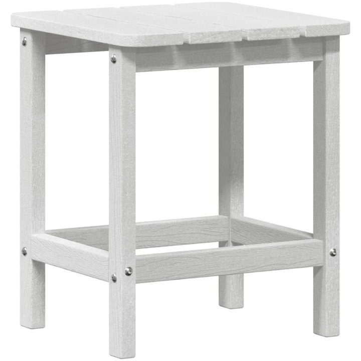 Adirondack sidobord Vit 38x38x45 cm HDPE vidaXL 38 x 38 x 46 cm – bild 10