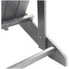 Adirondack stol Ljusgrå 74x82x91 cm HDPE vidaXL 74 x 82 x 92 cm – miniatyr 8