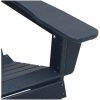 Adirondack-stol Marinblå 74x82x91 cm HDPE vidaXL 74 x 82 x 92 cm – miniatyr 7