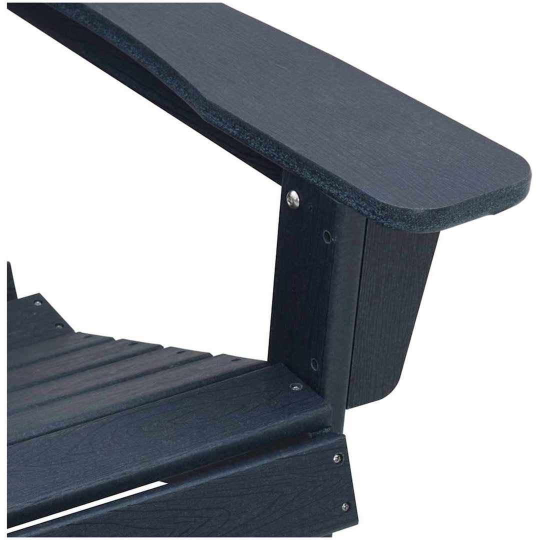 Adirondack-stol Marinblå 74x82x91 cm HDPE vidaXL 74 x 82 x 92 cm – bild 7