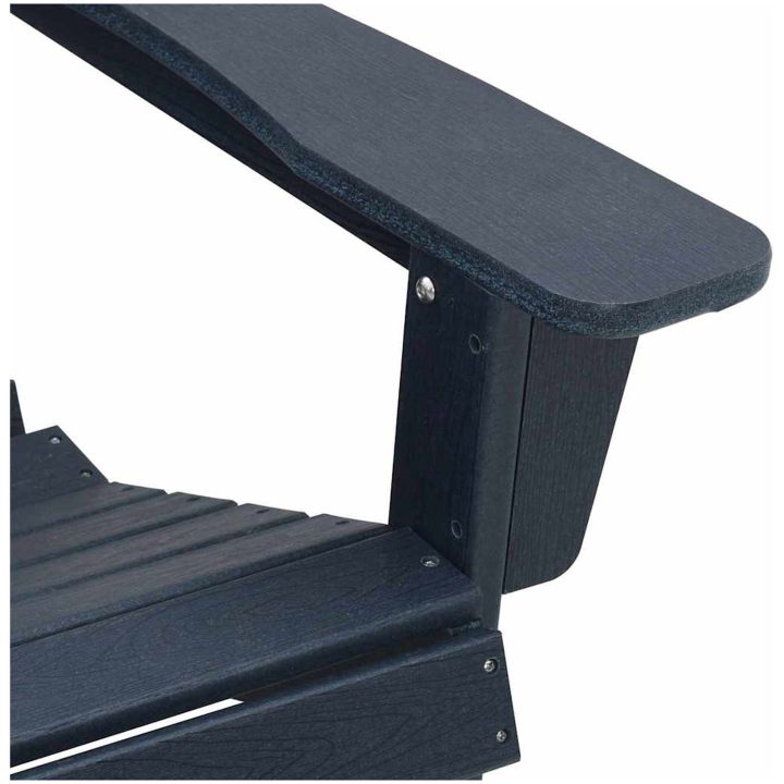 Adirondack-stol Marinblå 74x82x91 cm HDPE vidaXL 74 x 82 x 92 cm – bild 7
