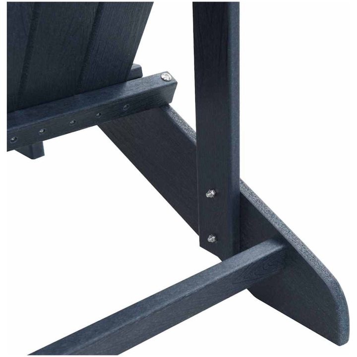 Adirondack-stol Marinblå 74x82x91 cm HDPE vidaXL 74 x 82 x 92 cm – bild 8