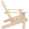 Adirondackstol 2-sits massivt granträ vidaXL – miniatyr 3