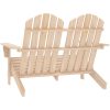 Adirondackstol 2-sits massivt granträ vidaXL – miniatyr 4