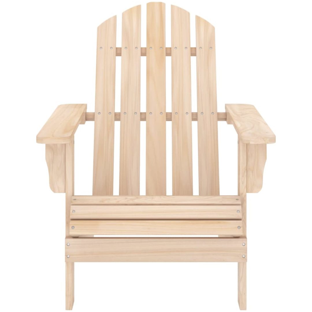 Adirondackstol massivt granträ vidaXL – bild 2