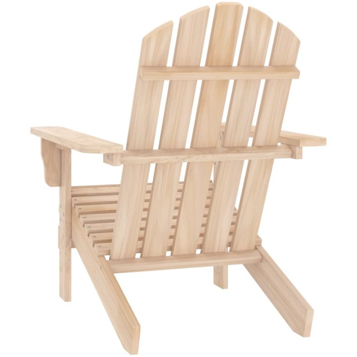 Adirondackstol massivt granträ vidaXL – bild 4