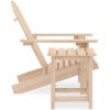 Adirondackstol med bord massivt granträ vidaXL – miniatyr 3
