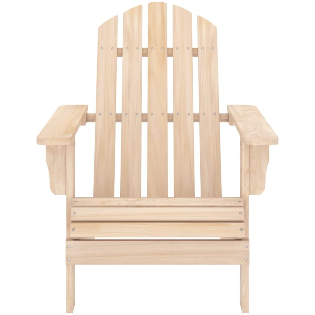 Adirondackstol med bord massivt granträ vidaXL – bild 6